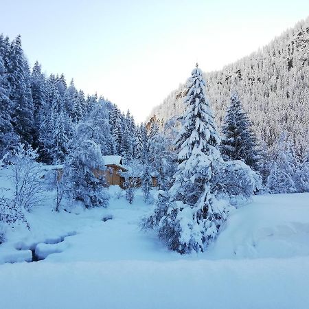 Haus Alpengruss Hotel Sankt Leonhard im Pitztal Bagian luar foto