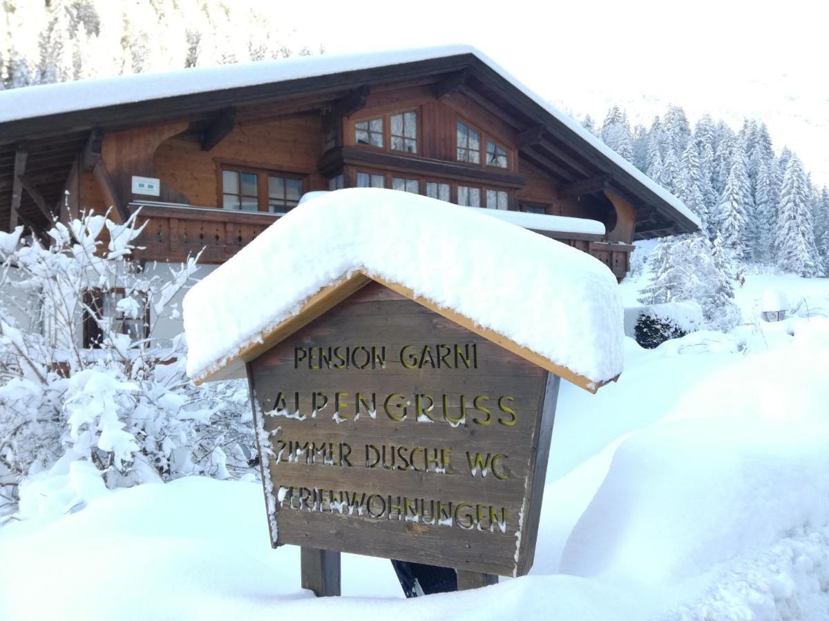 Haus Alpengruss Hotel Sankt Leonhard im Pitztal Bagian luar foto