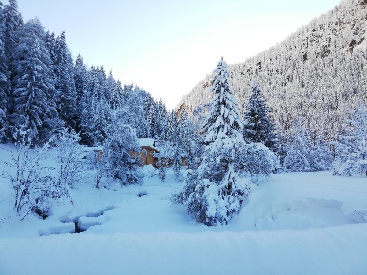 Haus Alpengruss Hotel Sankt Leonhard im Pitztal Bagian luar foto